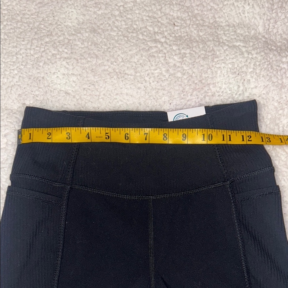 Mondetta Black Bike Shorts High-Waisted Matte - Picture 7 of 7